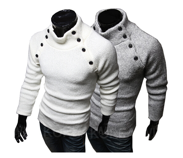 Men Long Sleeve Casual Solid Knitting Sweater Coat Outerwear